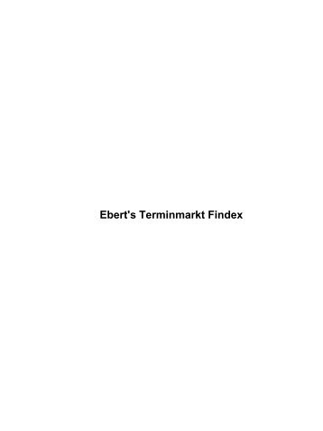 Ebert's Terminmarkt Findex - TerminmarktWelt.de