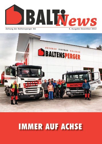 Balti-News 2012 - Baltensperger AG