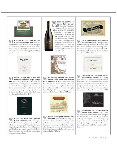 BUYING GUIDE - Wine Enthusiast Magazine
