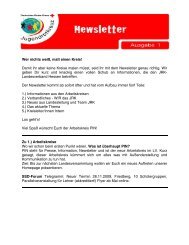 Erster Newsletter - DRK Hessen