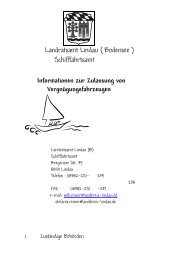 Landratsamt Lindau ( Bodensee ) - Bodensee Segelschule ...