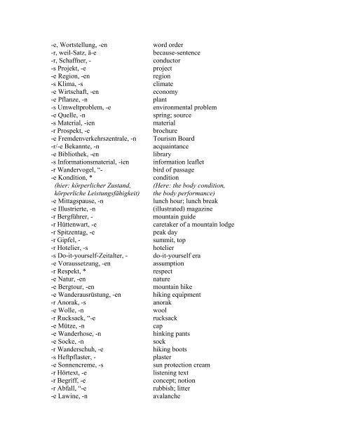 LAG3201 German 3 Woche 8, Lecture 1 und 2 Gruppe 1 (Adi ...