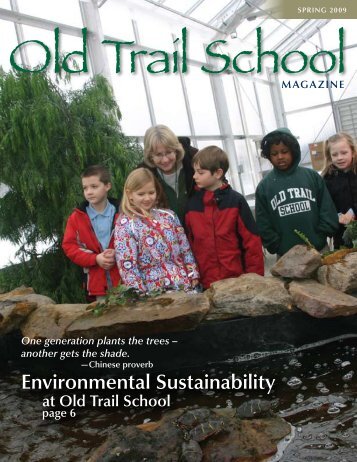 feature | environmental sustainability - Old Trail School