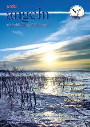 Ausgabe 1-2011 - Landesanglerverband Mecklenburg-Vorpommern ...