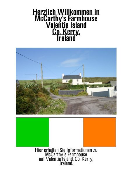 Irland Reiseinformationen fürs Haus - Irish-net