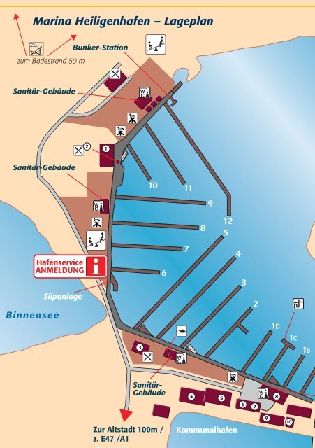 Broschüre downloaden - Yachthafen Ostsee Marina Heiligenhafen