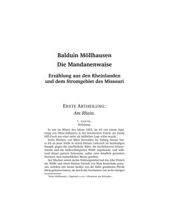 Balduin Möllhausen Die Mandanenwaise - Karl-May-Gesellschaft
