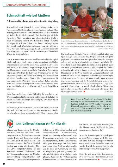 Ausgabe 1/2008 - Volkssolidarität Bundesverband e.V.