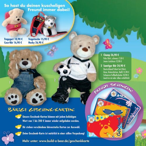 Sei auch du ein - Build-A-Bear-Workshop