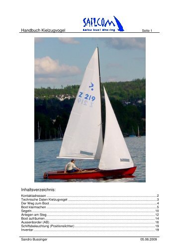 Handbuch KZV_0809 _2 - SailCom