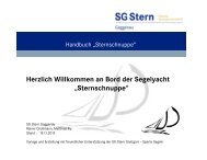 Sternschnuppe - SG Stern Gaggenau