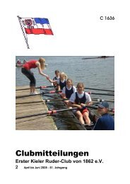 Ausgabe 2/2008 - ekrc.de | Erster Kieler Ruder-Club von 1862