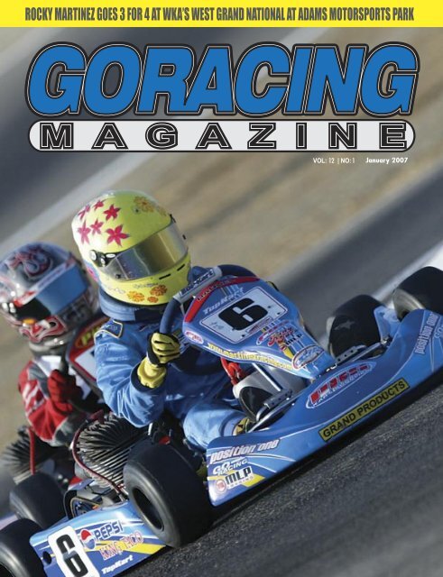 Jan 2007 Go Racing.indd - Go Racing Magazine