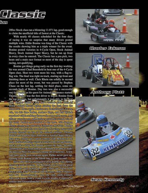 Jan 2007 Go Racing.indd - Go Racing Magazine