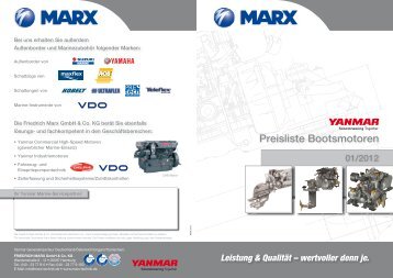 Preisliste Bootsmotoren 01-2012_RZ.indd - Bootsservice Wilke GmbH