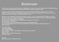 Bootsmotor - MS BLEICHEN