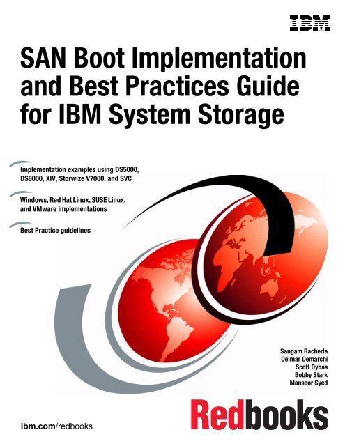 SAN Boot Implementation and Best Practices Guide ... - IBM Redbooks