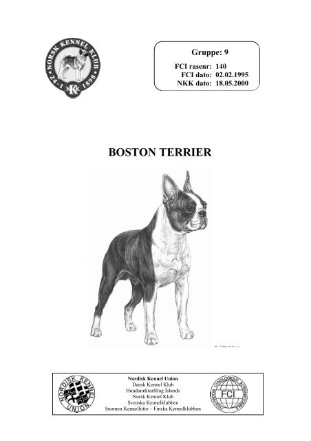 BOSTON TERRIER - Norsk Kennel Klub