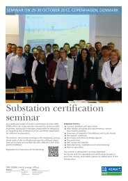 Substation certification seminar - DNV