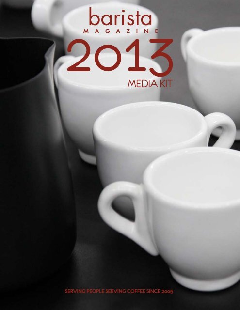 Barista Magazine 2013 Media Kit