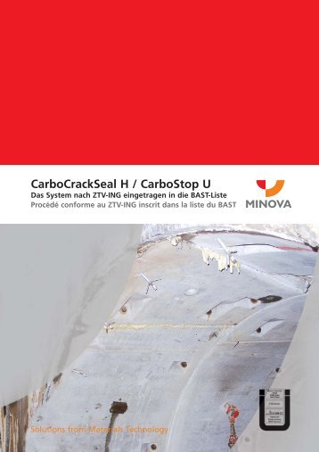 CarboCrackSeal H / CarboStop U - Minova-ct