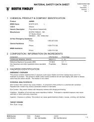 Bostik EFA MSDS.pdf