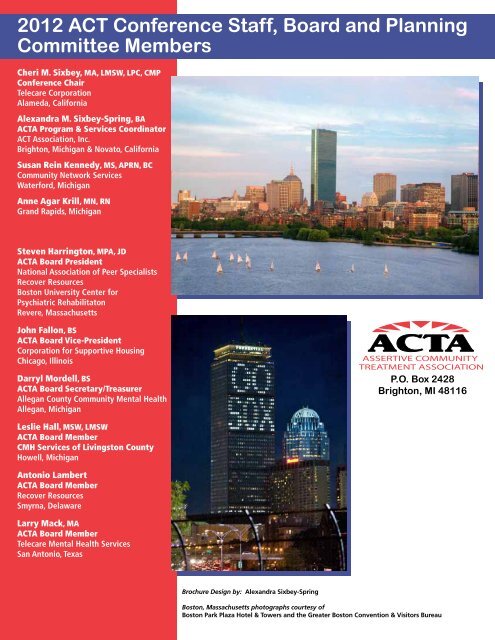 2012 ACT Conference Brochure Online - Assertive Community ...