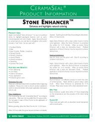 STONE ENHANCER™ Enhances and highlights natural coloring