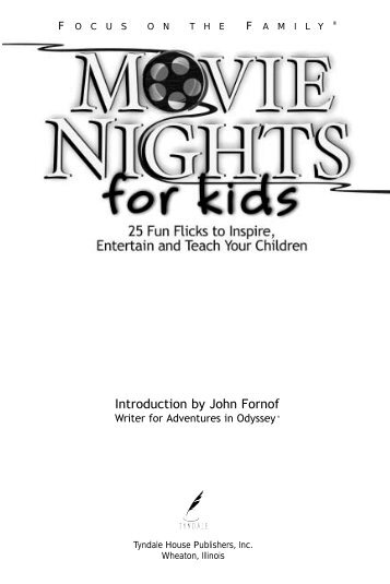Movie Nights for Kids - Tyndale House Publishers