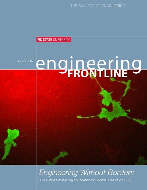 FRONTLINE - College of Engineering - North Carolina State University