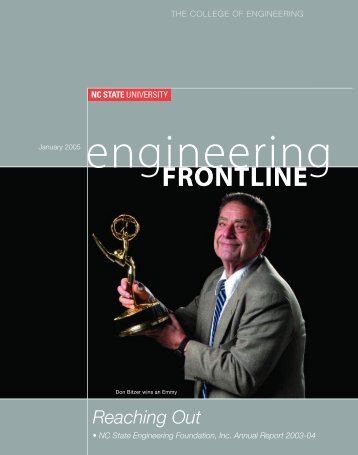 Engineering Frontline - College of Engineering - North Carolina ...