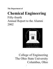 Chemical Engineering - Chemical and Biomolecular Engineering ...
