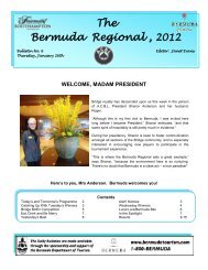 madam president - Bermuda Regional Bridge Tournament