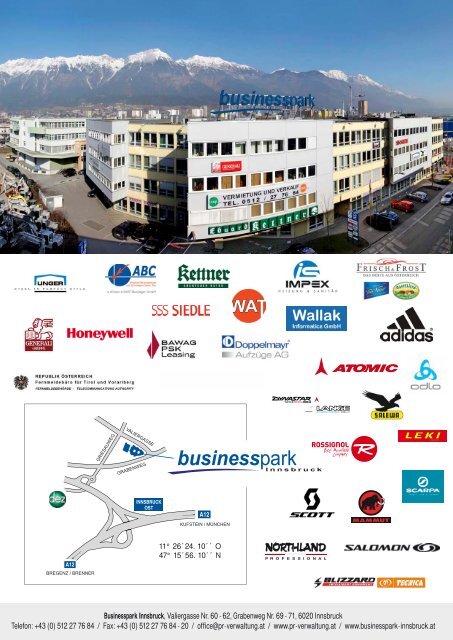 Businesspark Innsbruck - P&R Verwaltungs GmbH