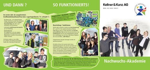 Nachwuchs-Akademie - Kellner & Kunz AG