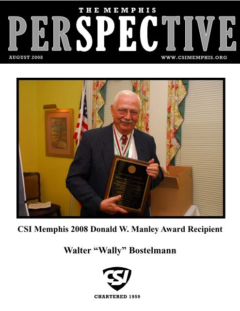 Walter “Wally” Bostelmann - CSI Memphis
