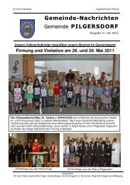 Firmung und Visitation am 28. und 29. Mai 2011 - Gemeinde ...