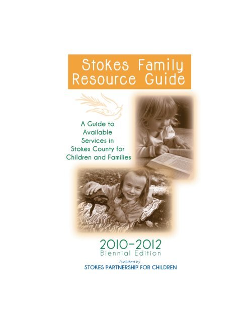 Stokes Family Resource Guide - Stokes County, North Carolina