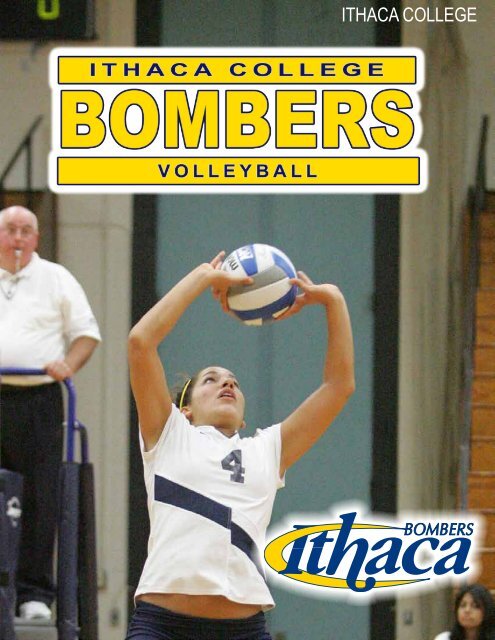 ITHACA BOMBERS VOLLEYBALL Record Book - Ithaca College ...