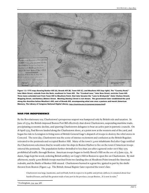 Cultural Landscape Report for Charlestown Navy Yard, Boston