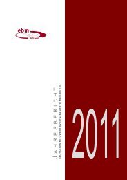 Jahresbericht 2011 - Deutsches Netzwerk Evidenzbasierte Medizin eV