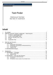 Foliensatz: Test-Finder - Complexity-Research