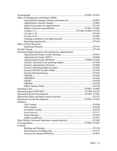 FINANCIAL MANAGEMENT POLICY MANUAL