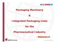 Packaging Machinery & Integrated Packaging ... - PackPlus South