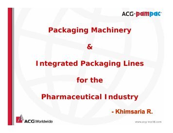 Packaging Machinery & Integrated Packaging ... - PackPlus South