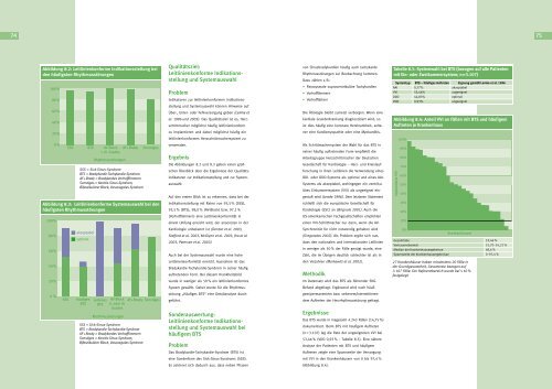 Qualität sichtbar machen. - BQS Qualitätsreport