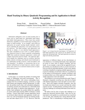 Hand Tracking by Binary Quadratic Programming and Its Application ...