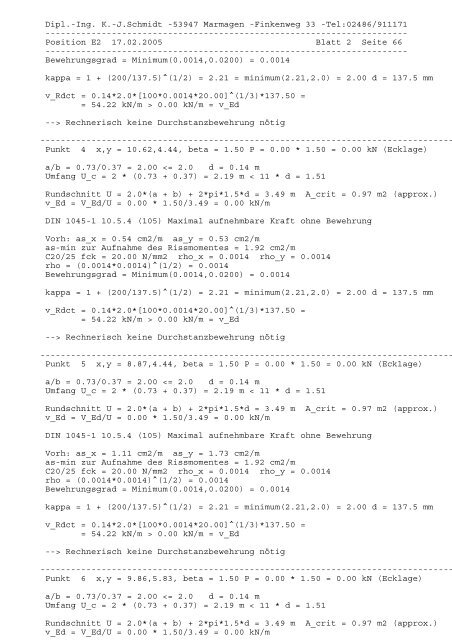 statische berechnung - KJ-schmidt.de