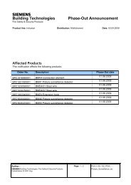 Product Discontinuation Notice - Security Products UK and Ireland