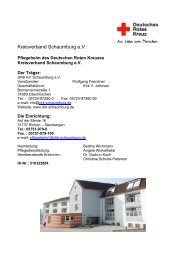 Kreisverband Schaumburg e.V. - DRK Kreisverband Schaumburg